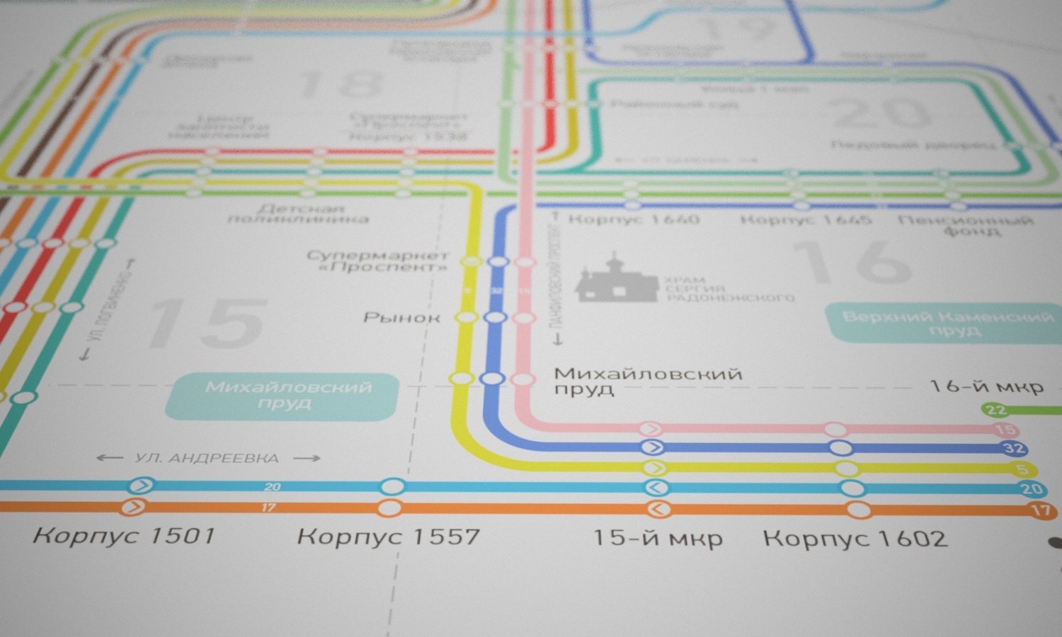 Схема движения автобусов зеленоград