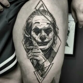 Стоковые фотографии по запросу The joker tattoo