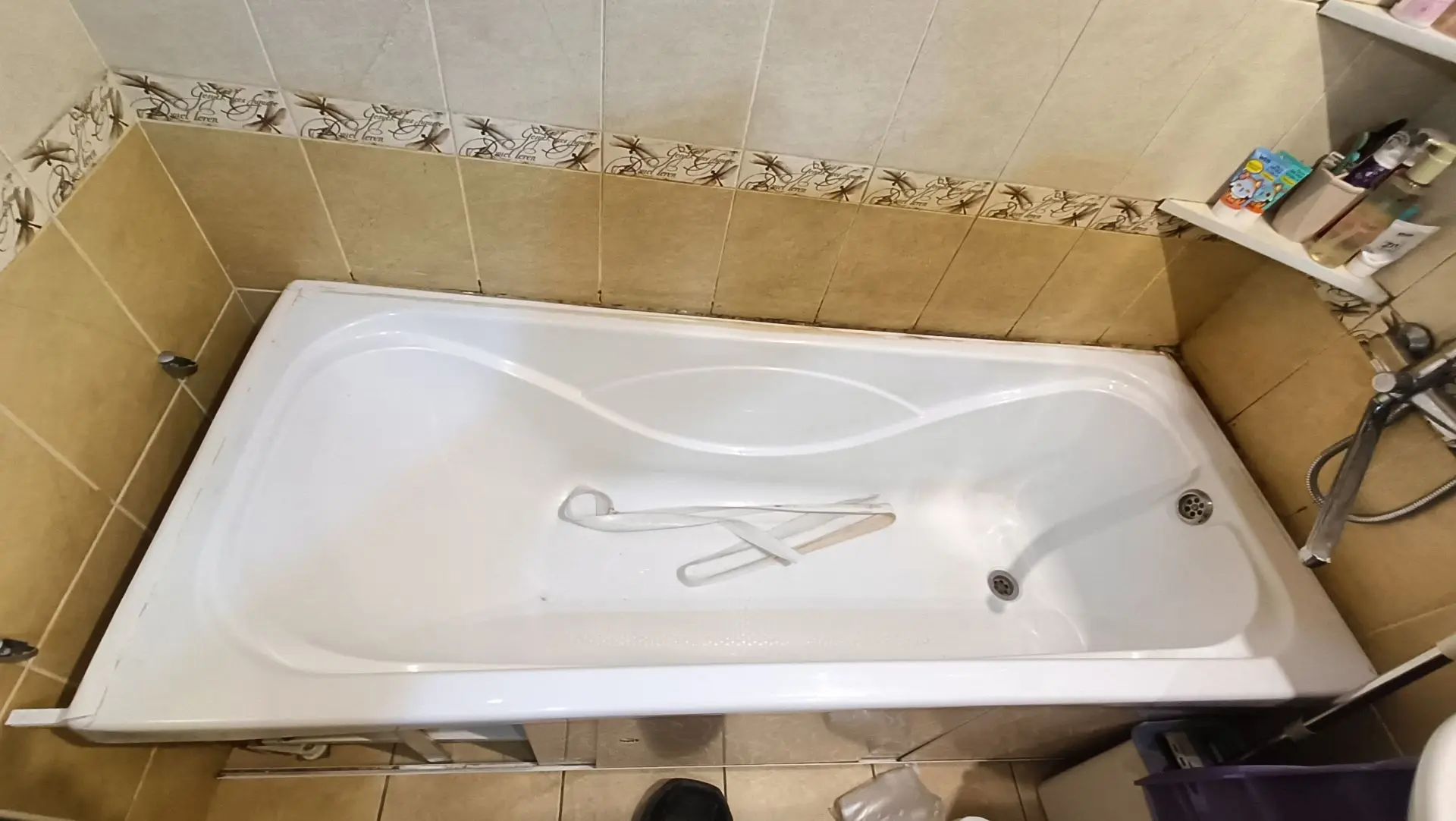Удаление старого бордюра