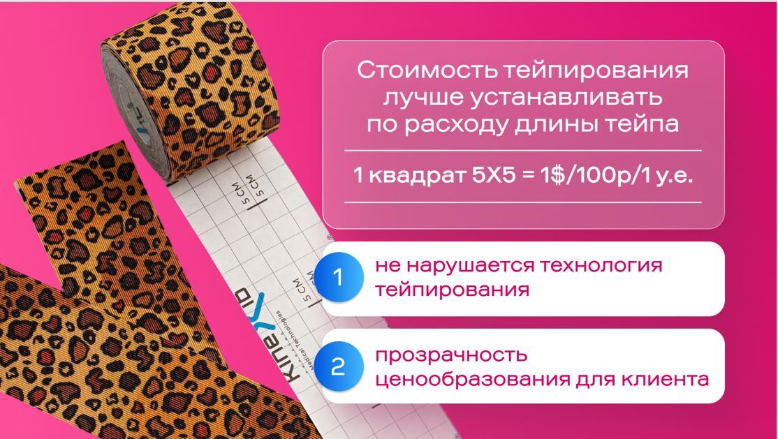 Как установить цену на тейпирование