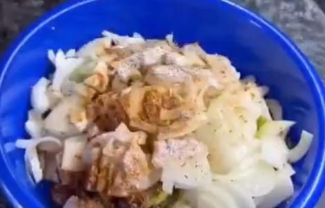 Приготовление маринованных кабачков колечками на зиму: шаг 4