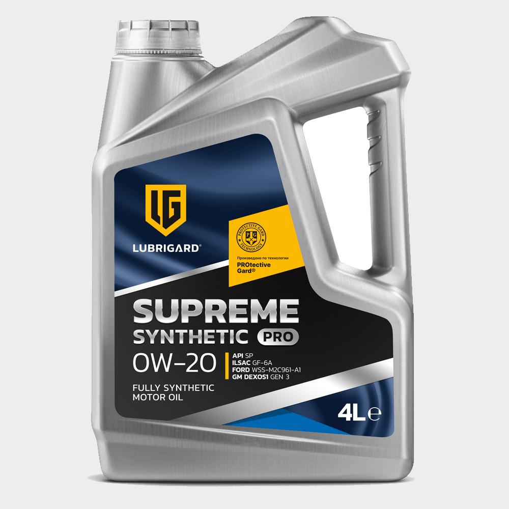 LUBRIGARD SUPREME SYNTHETIC PRO SAE 0W-20