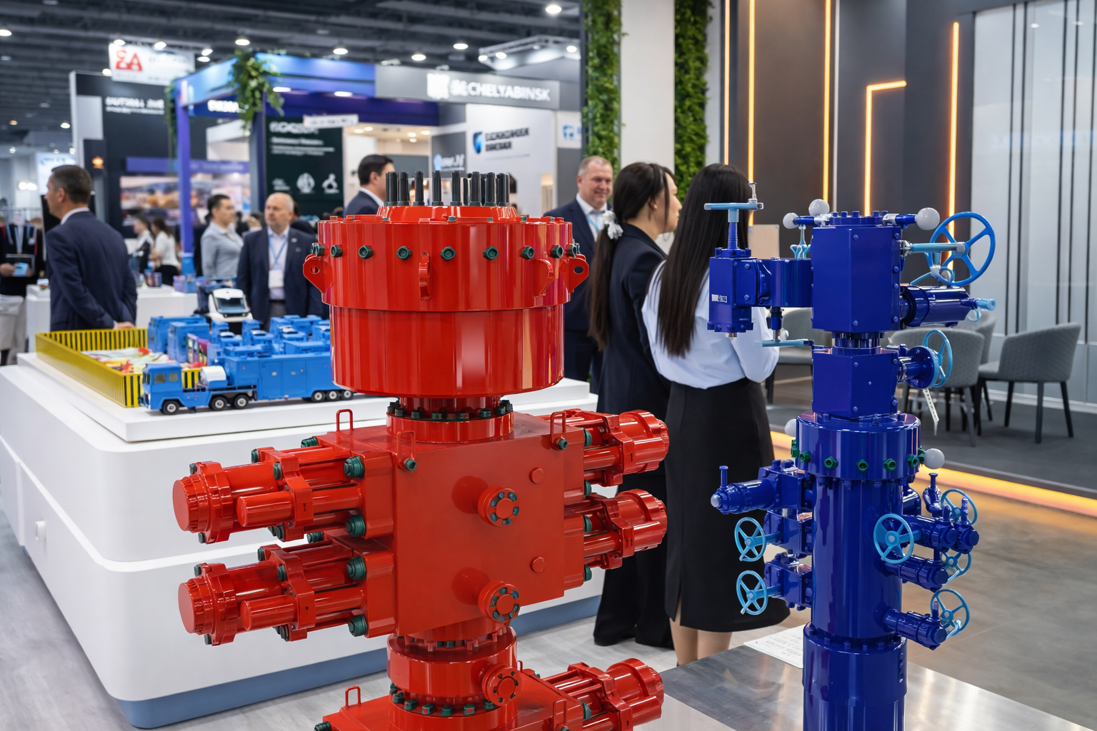 Представители ООО «Антикор Полимер» на выставке Нефтегаз-2026 в Крокус Экспо.