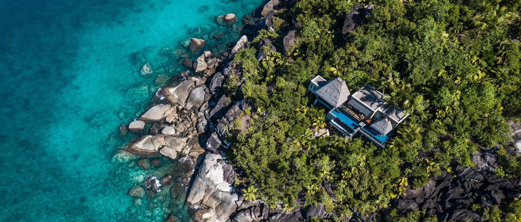 Anantara Maia Seychelles Villas на полуострове Anse Louis