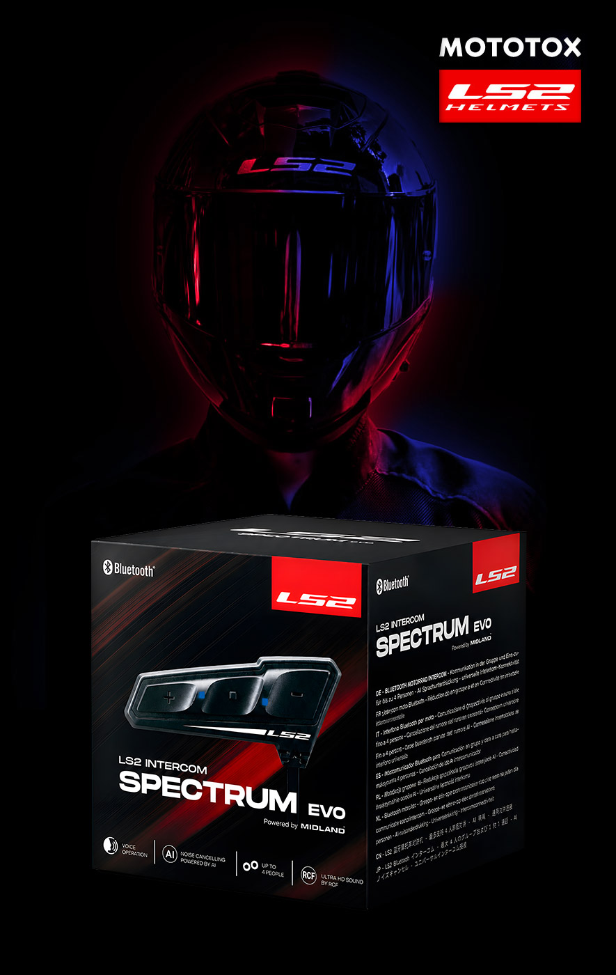 Купить гарнитуру LS2 INTERCOM SPECTRUM EVO