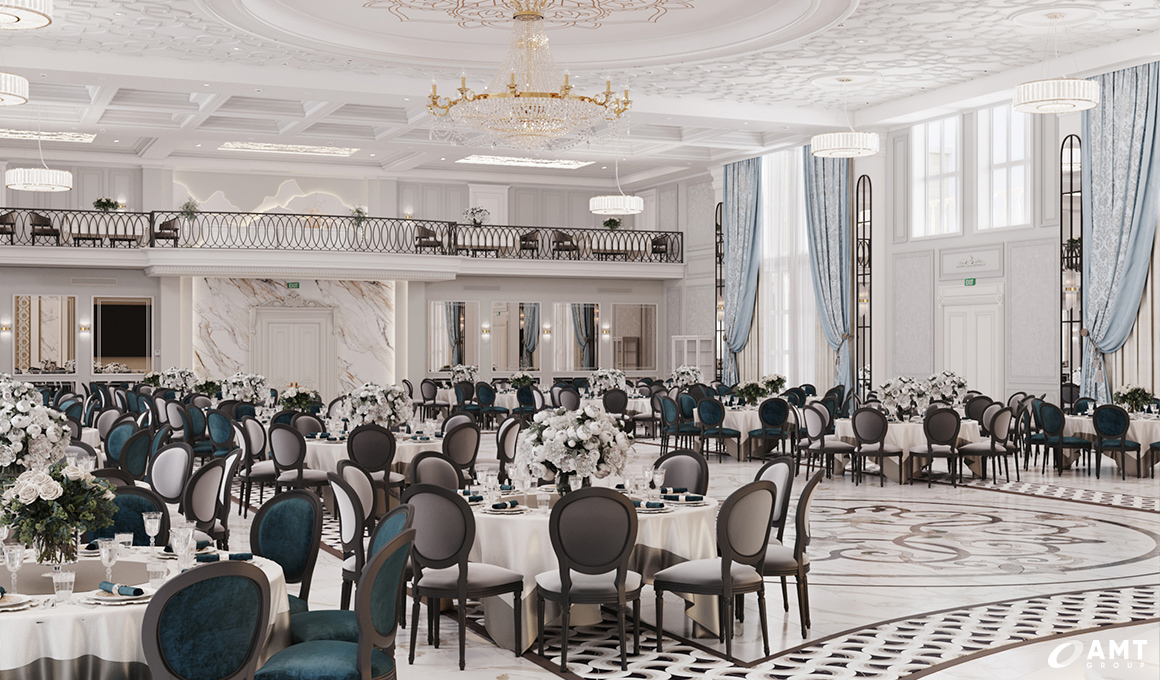 Банкетный зал дома торжеств Prince Palace