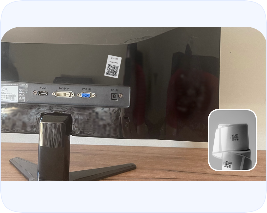 QR-коды для учета и проверки имущества