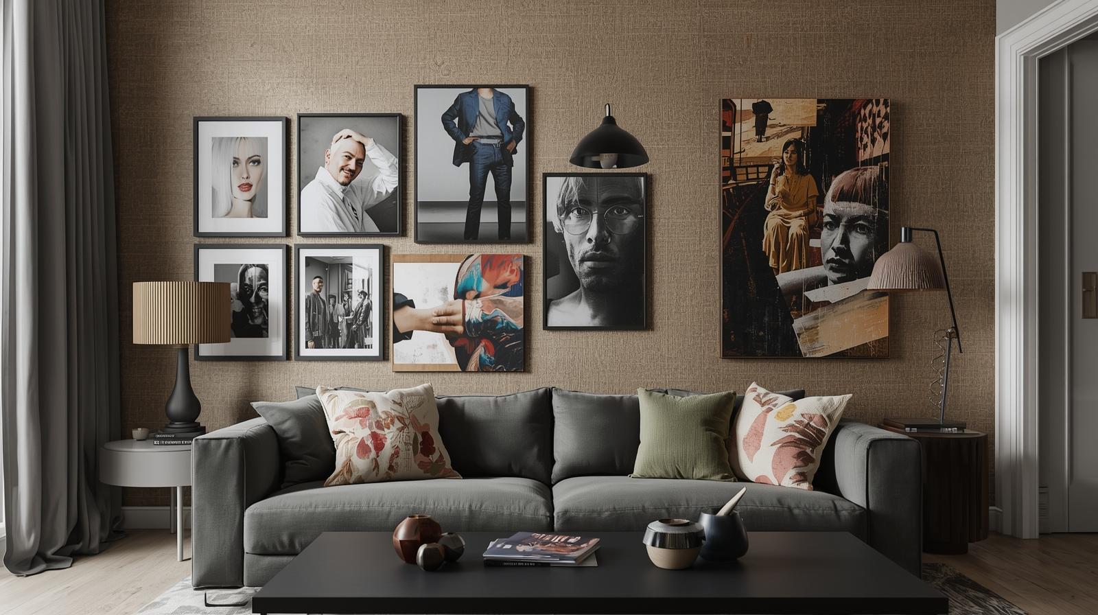 тканевое панно на стену