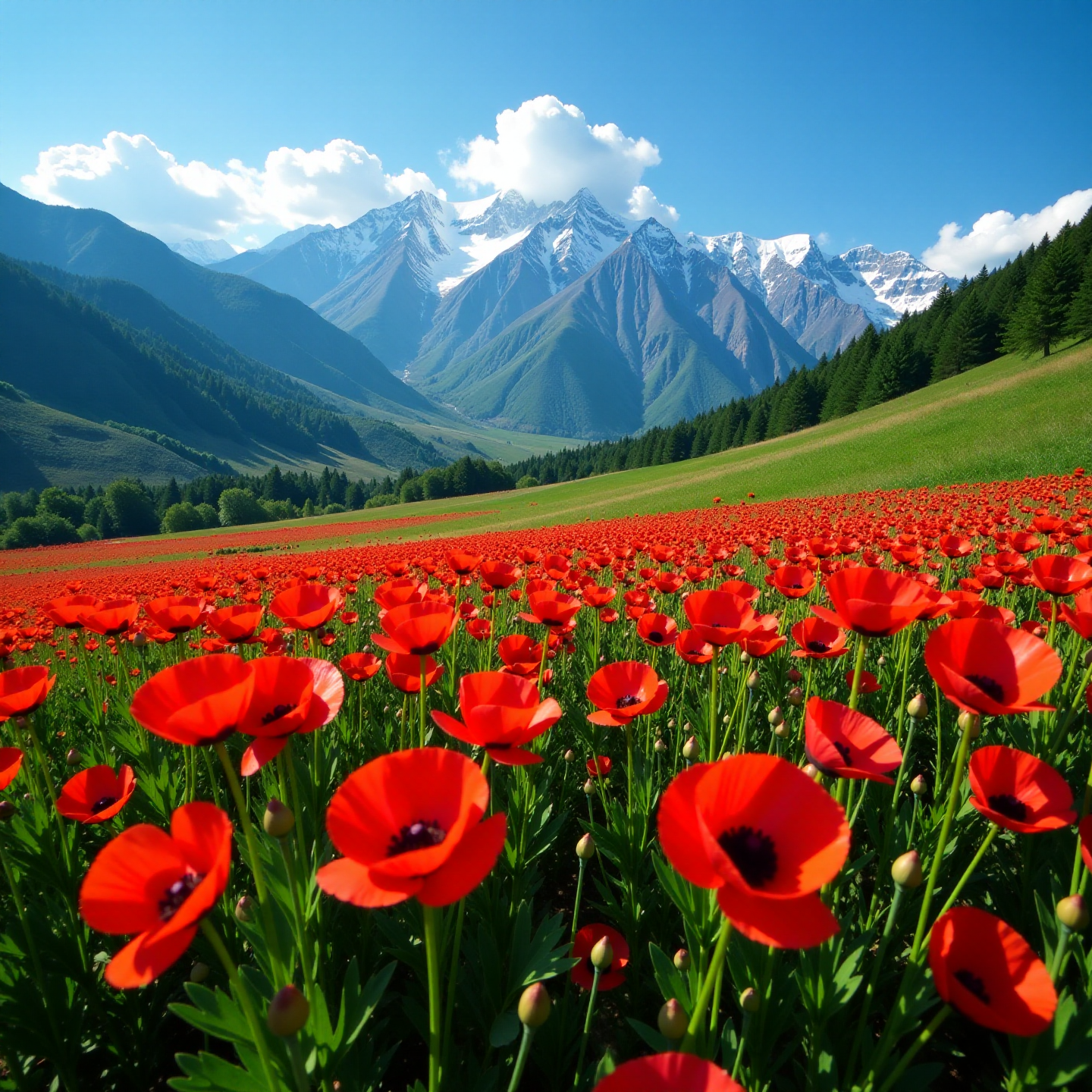 маковые поля Дагестан