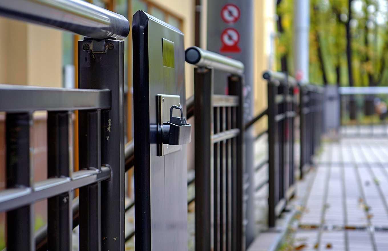антивандальный шлагбаум откатного типа