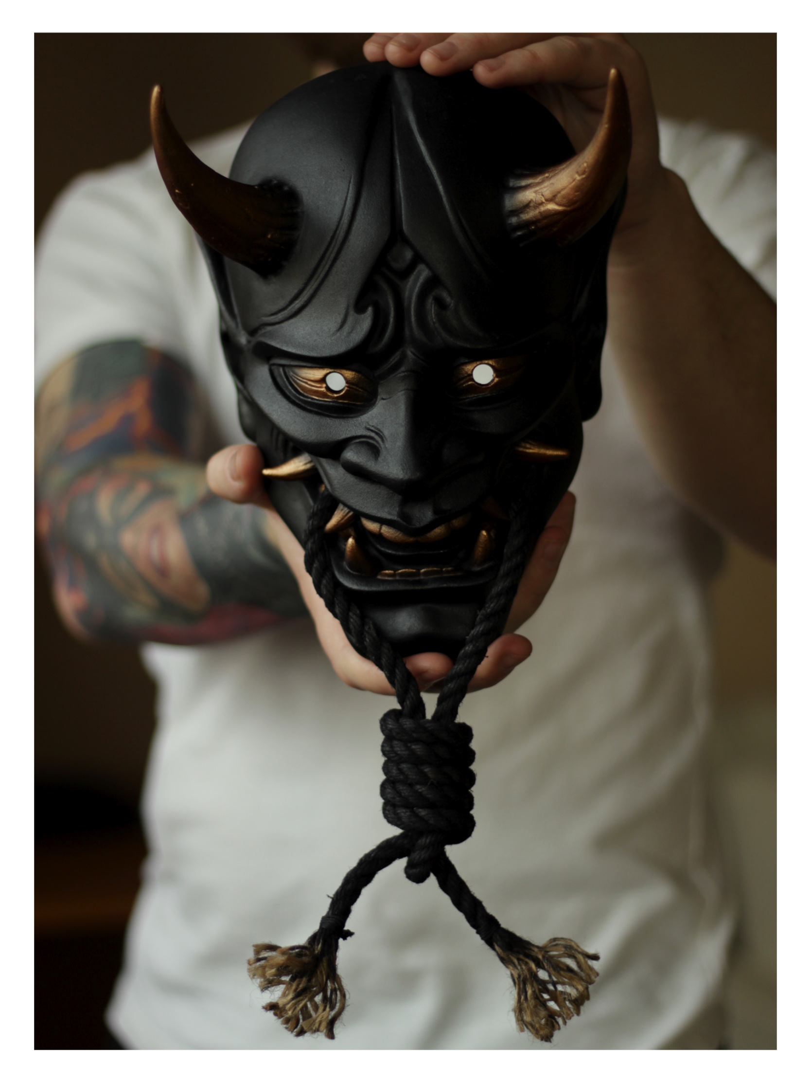 Oniclay Handmade Japanese Masks