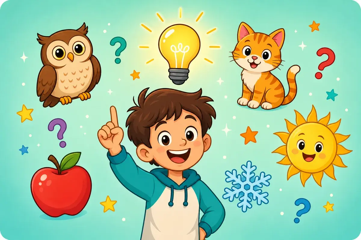 Сборник 100 загадок для детей 7-12 лет с ответами