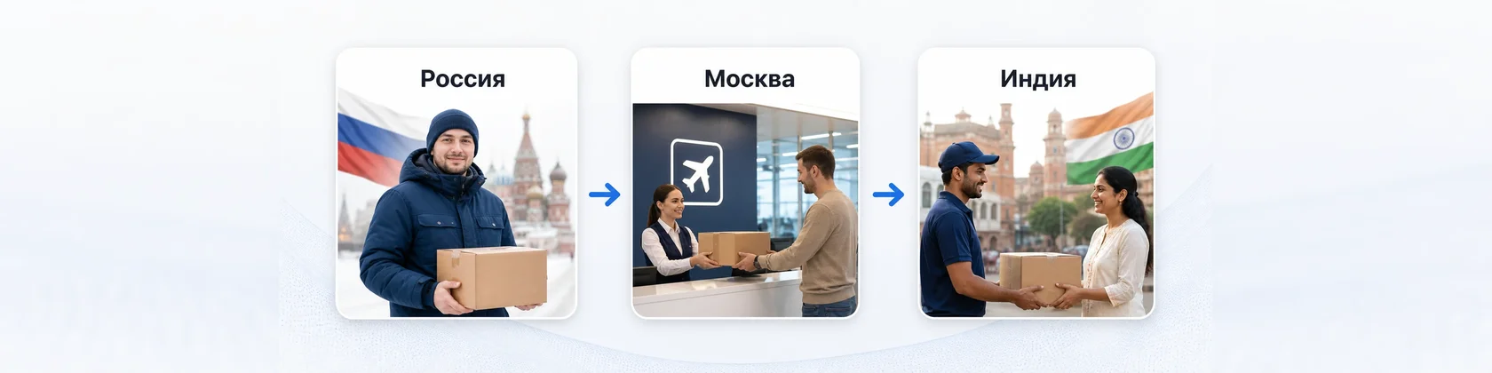 Отправить посылку в Индию из России