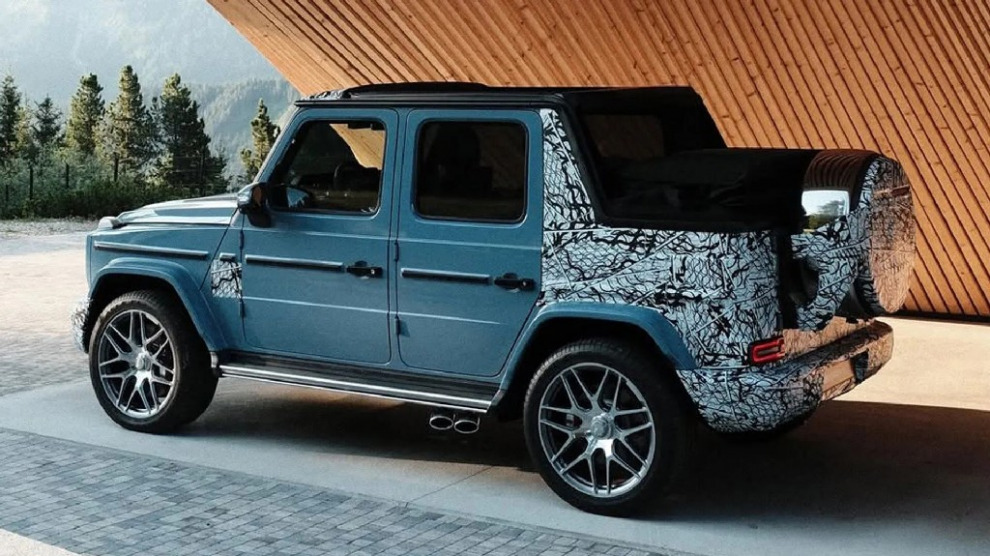 Новый G-класс Cabrio от Mercedes-AMG. Кабриолет, но не совсем