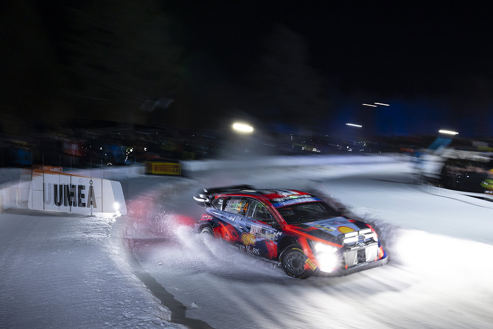 Эсапекка Лаппи и Янне Ферм, Hyundai i20 N Rally1 (ALZ WR 909), ралли Швеция 2023