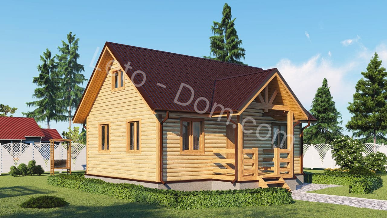 дом из бруса