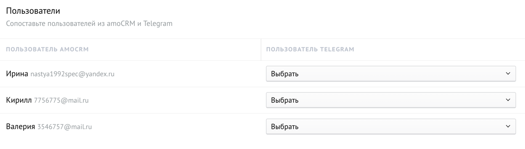 Виджет Telegram-уведомления - Инструкция по настройке виджета для amoCRM |  ГЕНЕЗИС