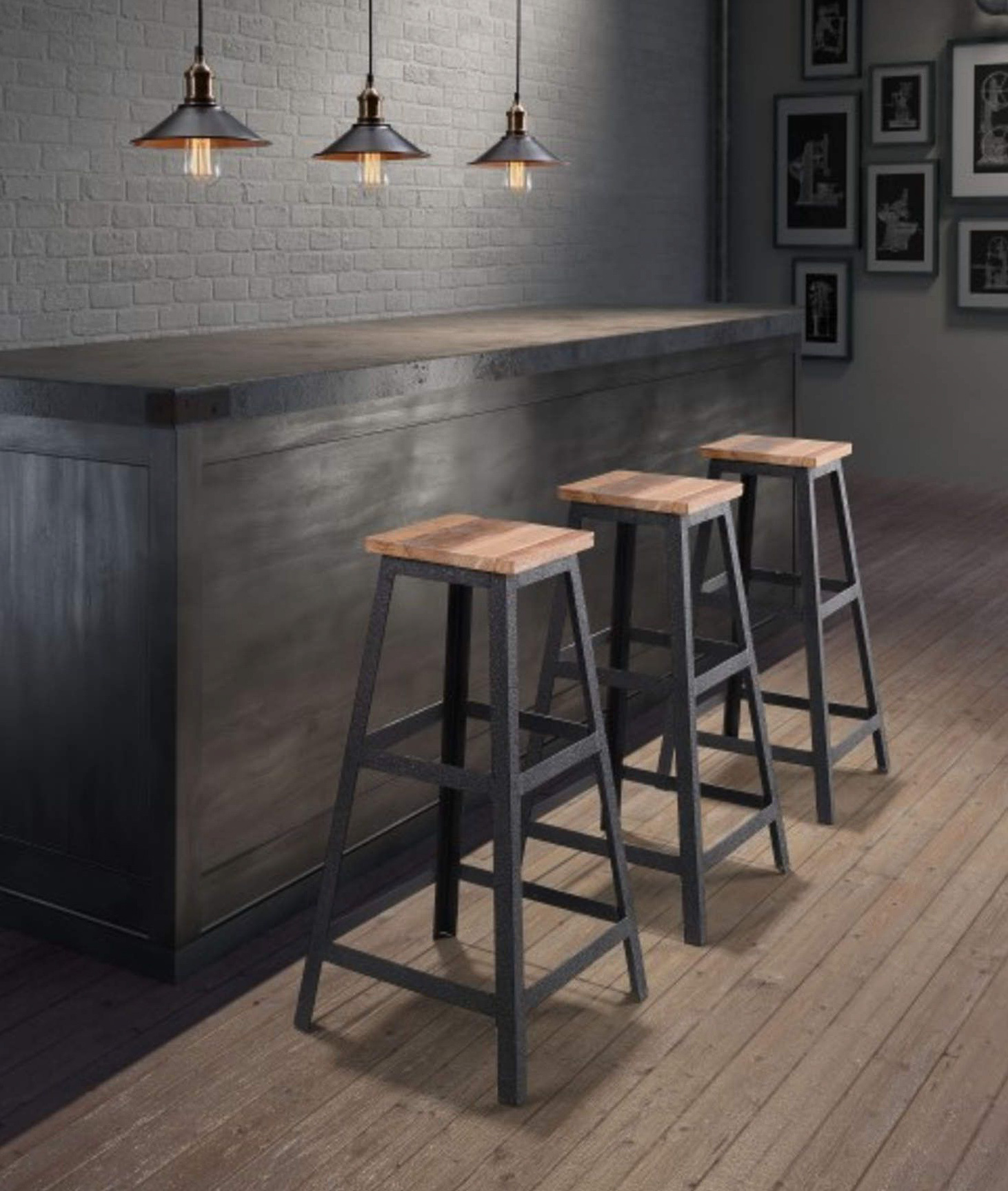 Барный стул Industrial Barstool