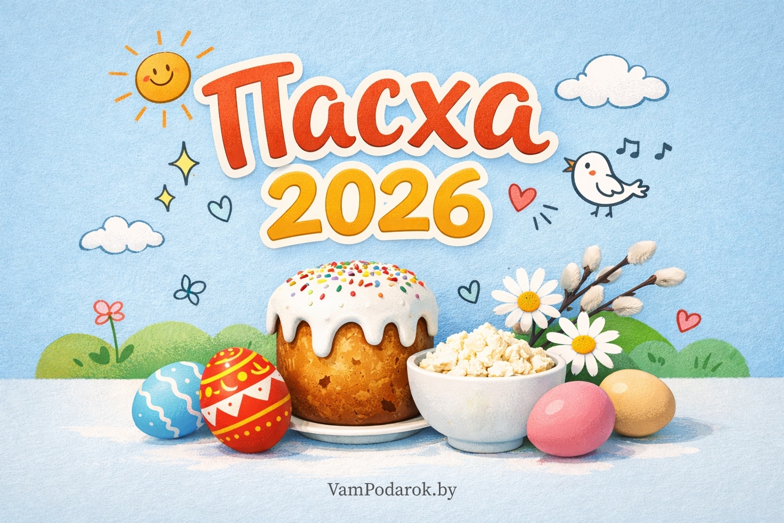 Пасха 2026 — 12 апреля