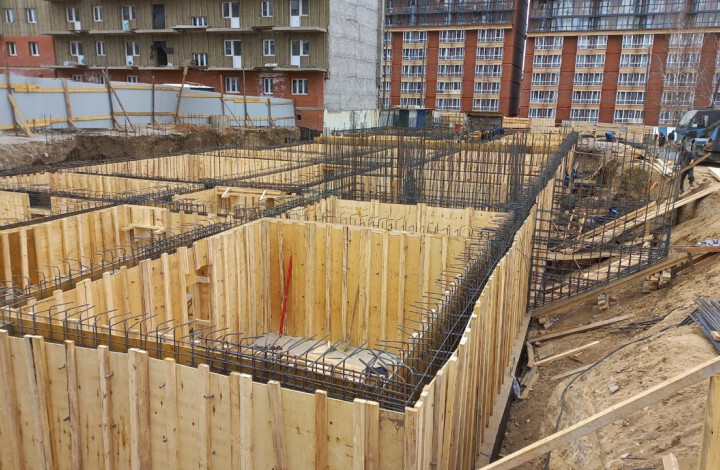 Новая очередь строительства жилых домов в Ново-Ленино