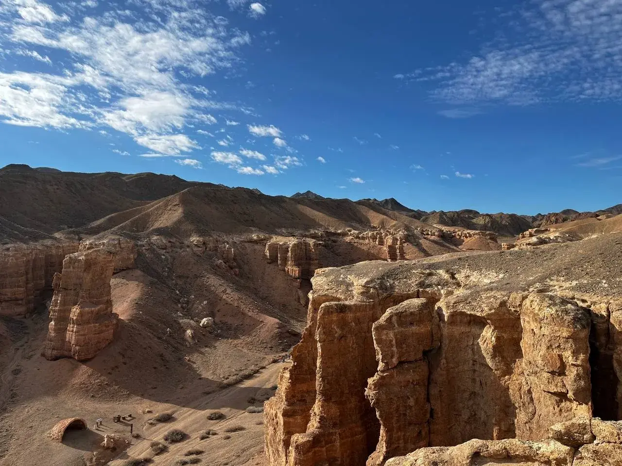Тропа по дну Чарынского каньона