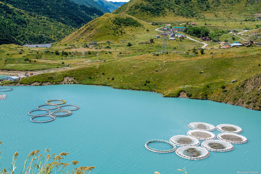 Зарамагское водохранилище северная осетия фото