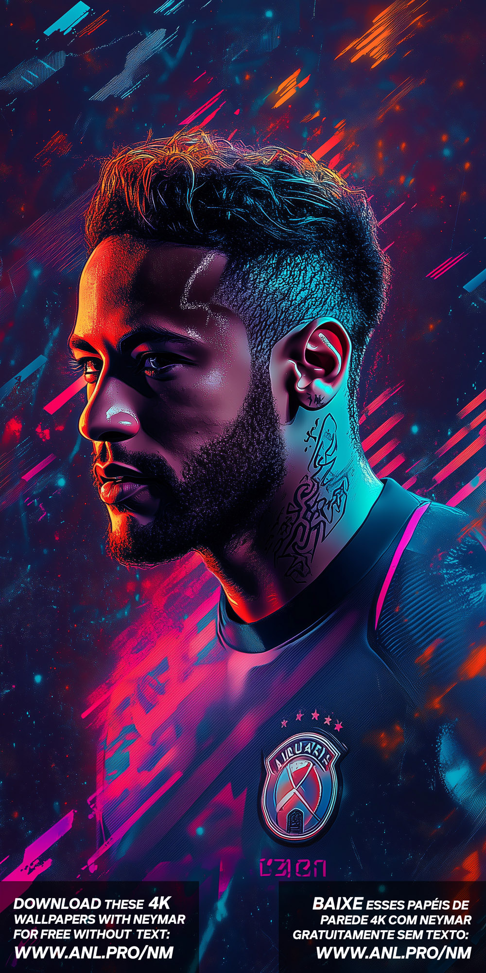 Neymar Jr. papéis de parede para smartphone e telefone 4k 2k 1080p