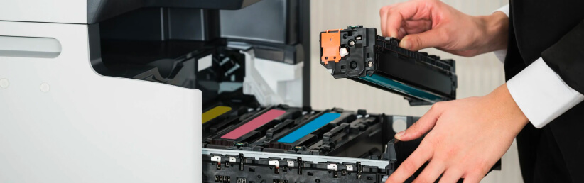 hp установка картриджа