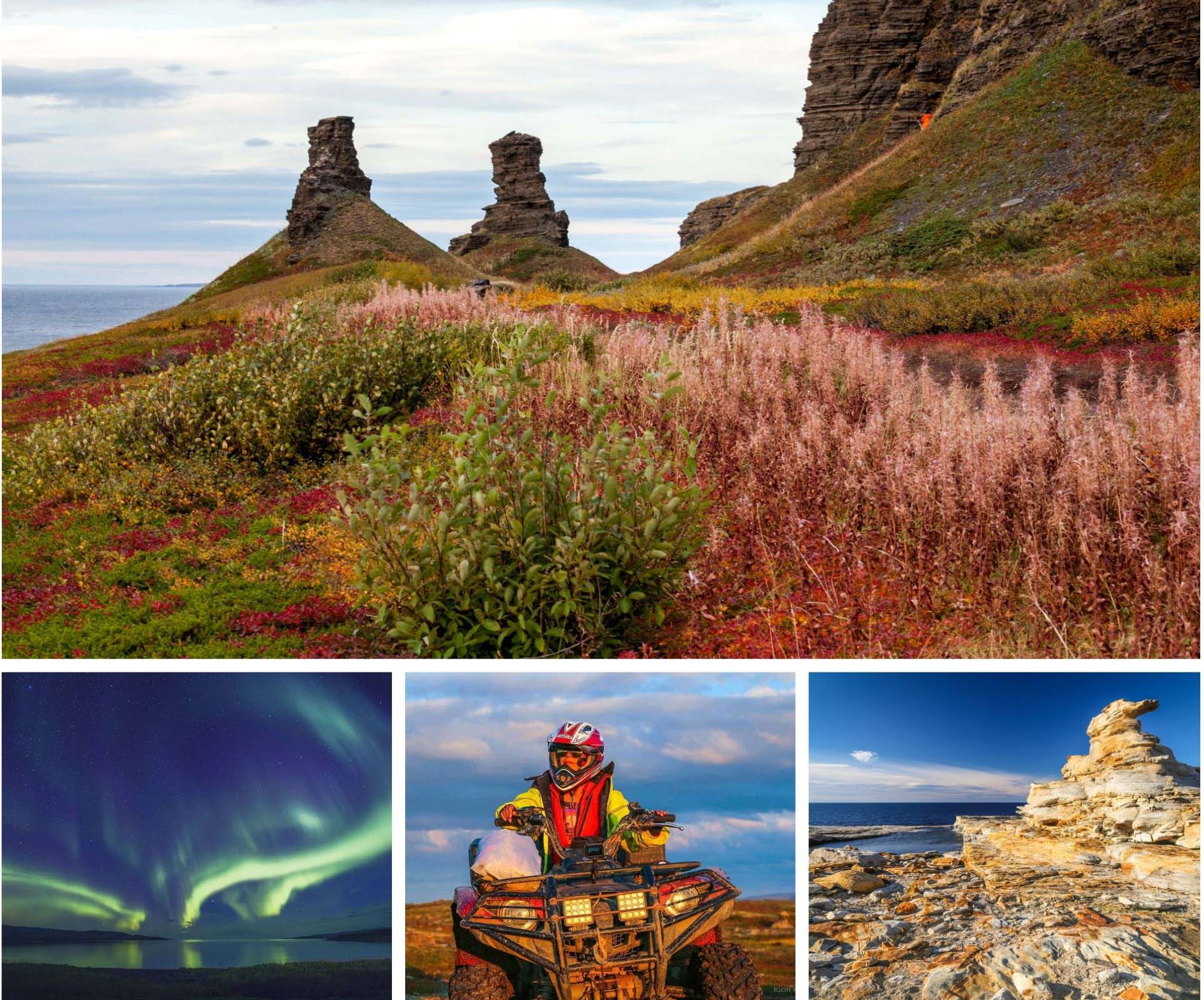 кольский полуострове: заполярье, баренцево море, джипы и квадроциклы