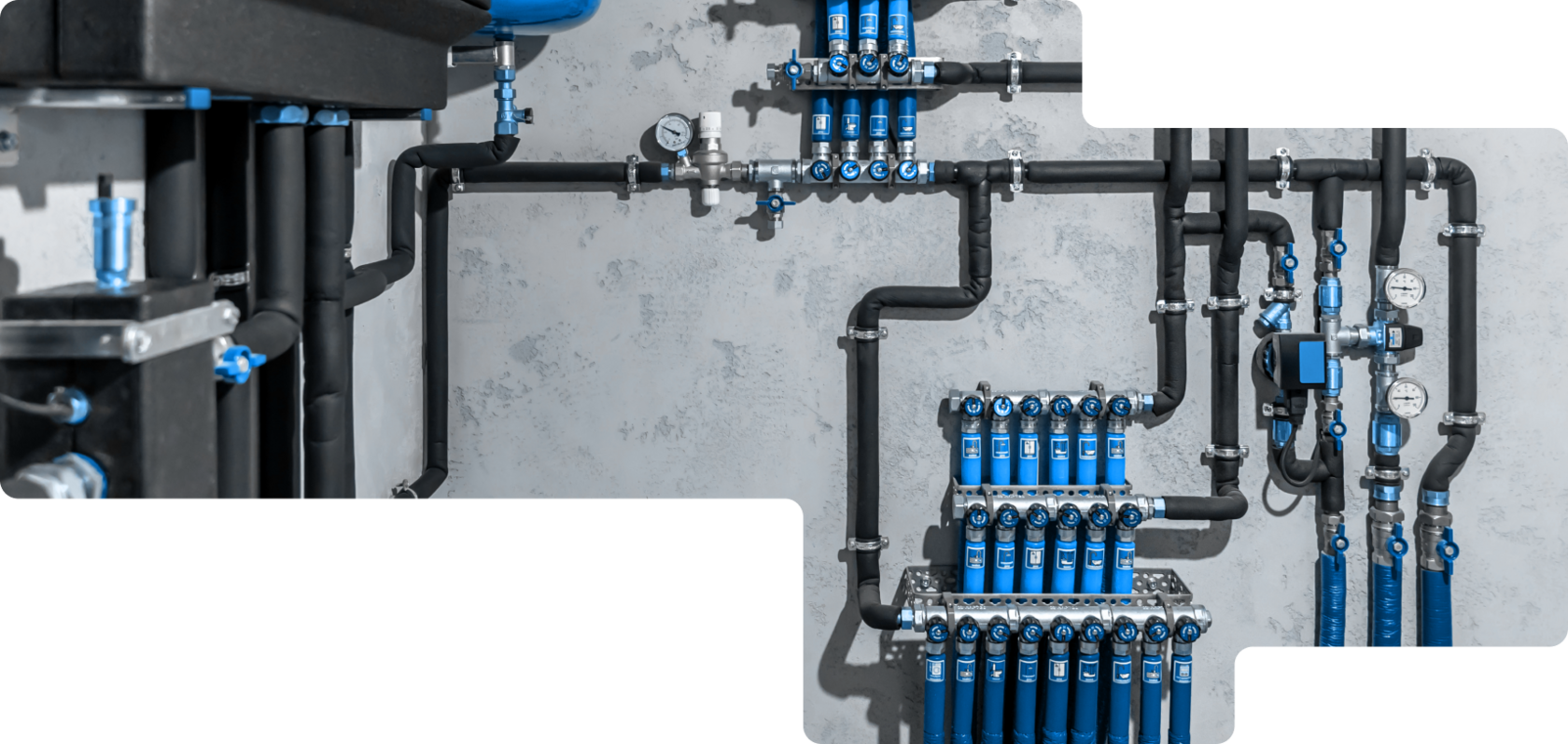 Монтаж системы отопления
