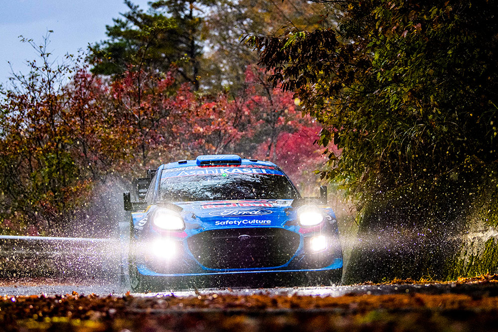 Отт Тянак и Мартин Ярвеоя, Ford Puma Rally1, ралли Япония 2023
