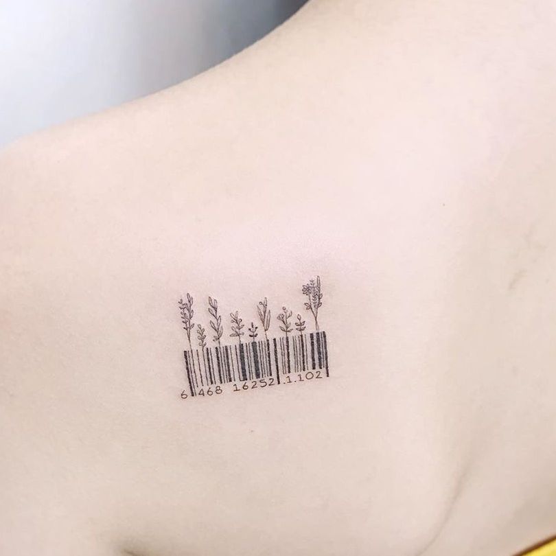 Значение татуировки штрих-код