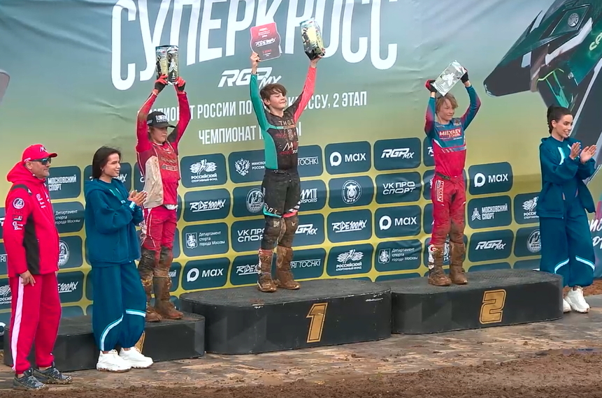 Flower of Life Racing Team 2026: Артем Костенко на подиуме в Крылатском