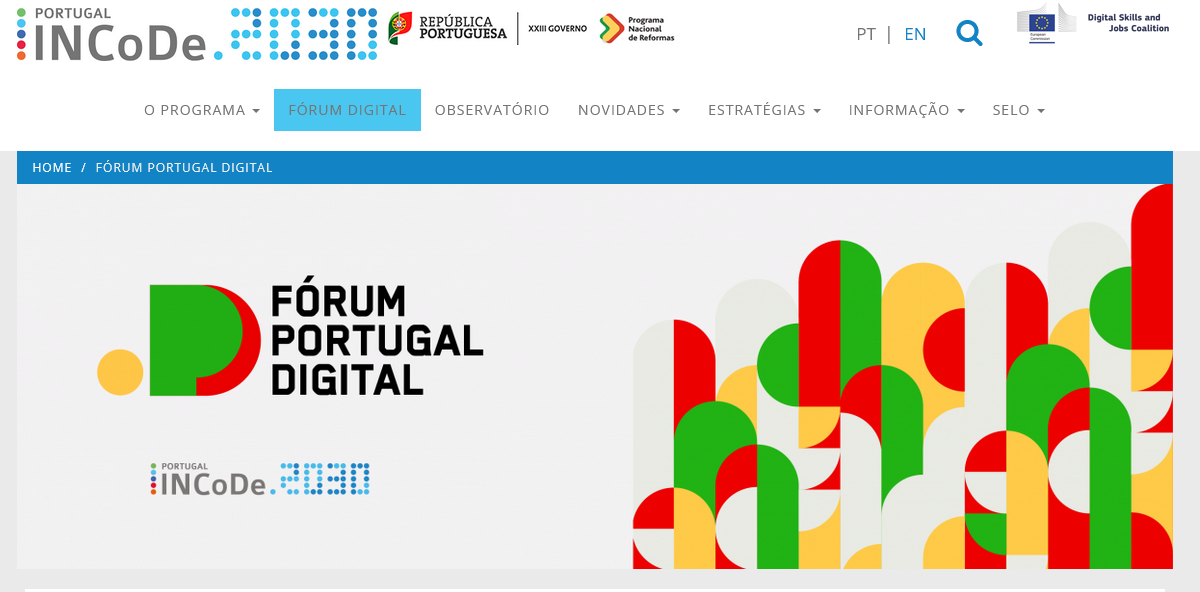 цифровой форум Португалия