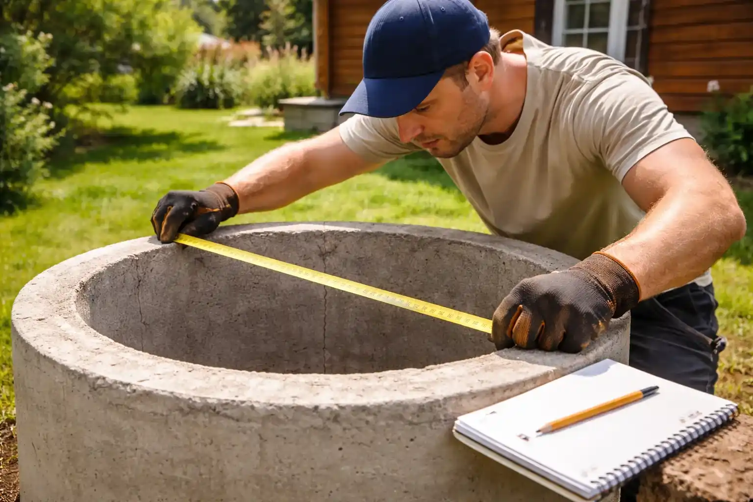 Колодец во дворе