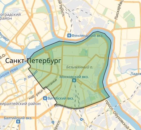 Где в центральном районе