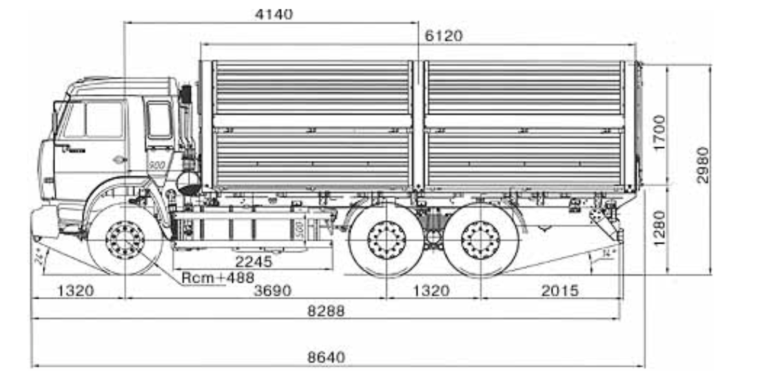 Камаз длина ширина высота. Габариты кузова КАМАЗ 53215. Габариты КАМАЗ 65115 бортовой. Габариты КАМАЗ 53212 бортовой. Габариты кузова КАМАЗ 65115 зерновоз.