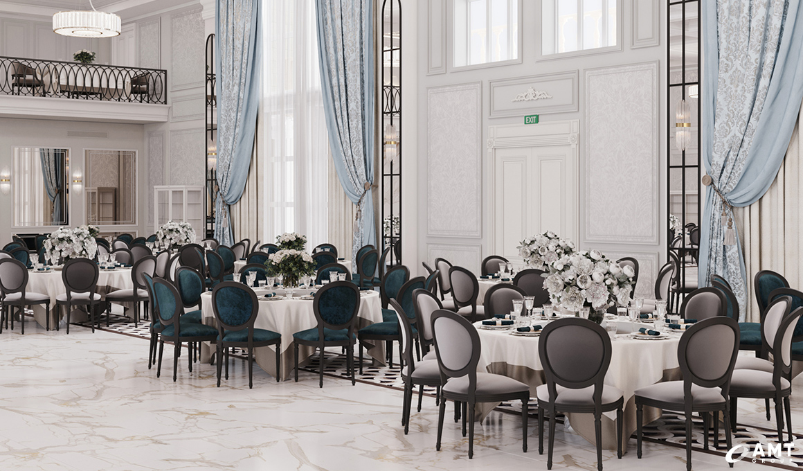 Банкетный зал дома торжеств Prince Palace