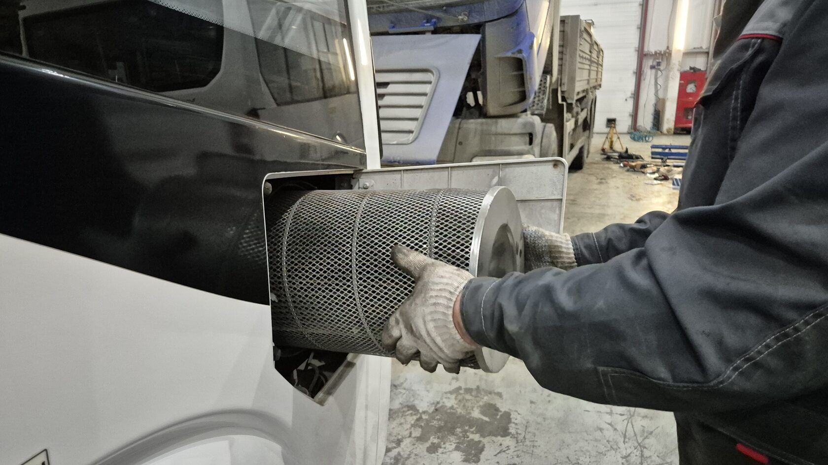 Замена фильтра Вектор