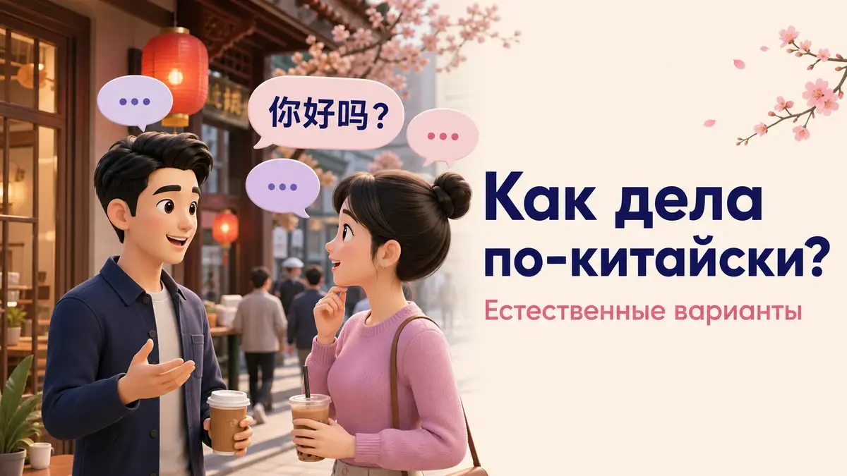 Как сказать «как дела» по-китайски: 你好吗 и естественные варианты: учебная статья LaRou