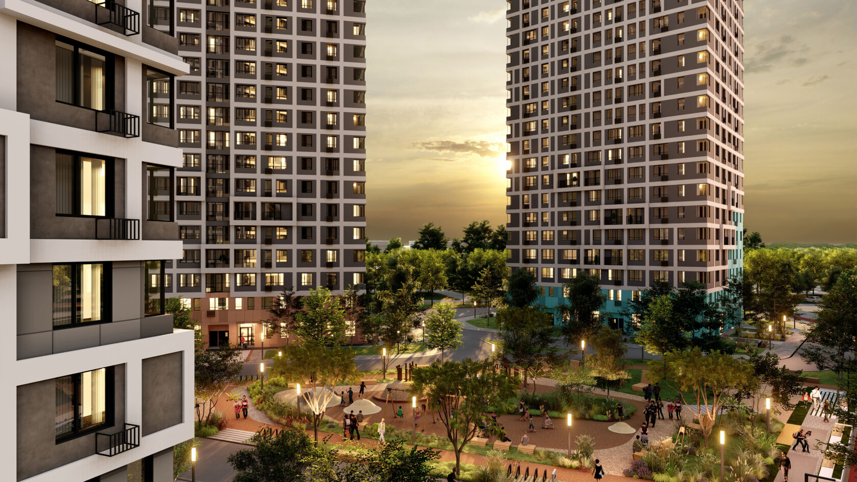 Зеленый квартал «Сибирский сад»