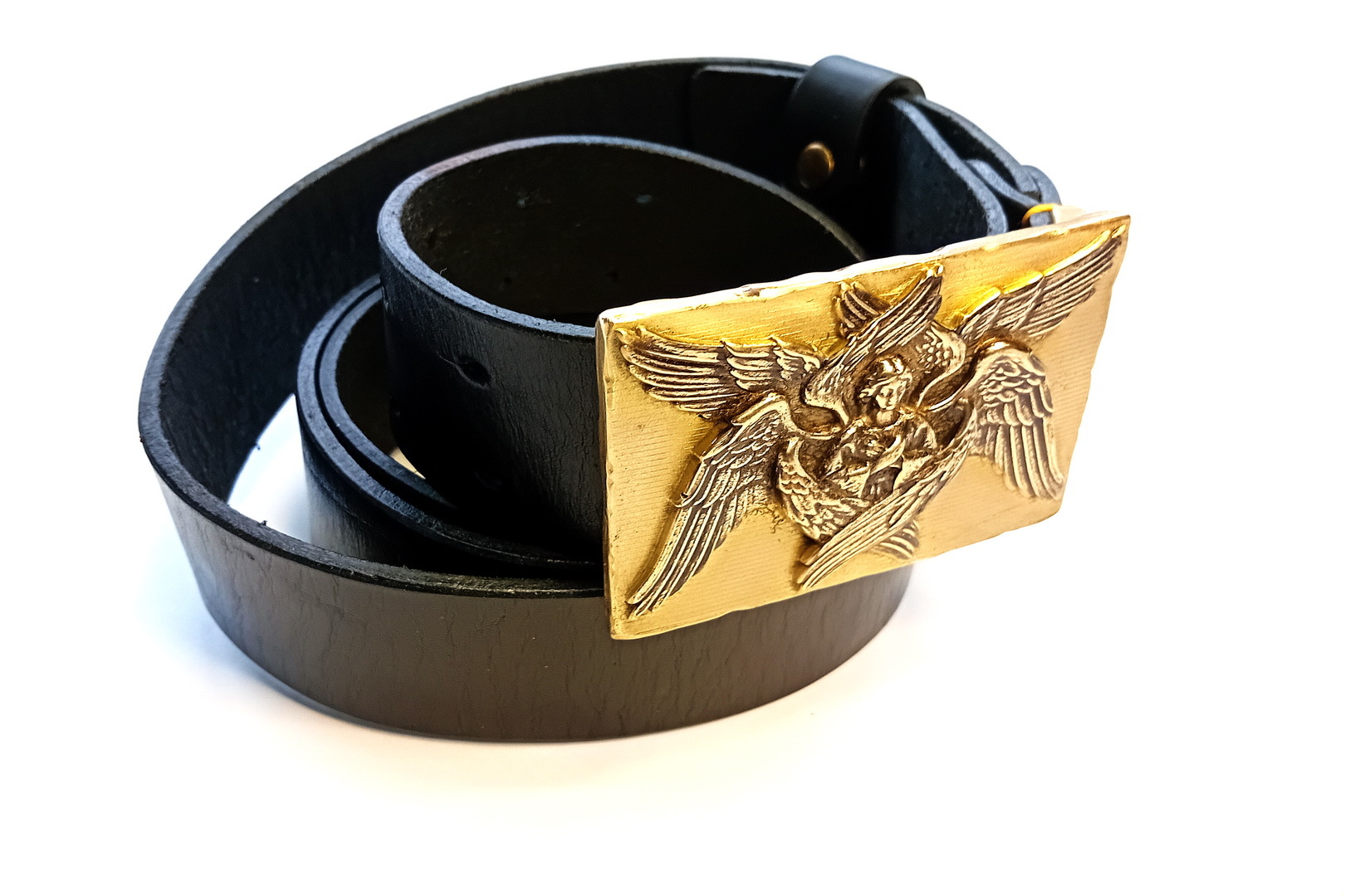 ремень с авторской пряжкой