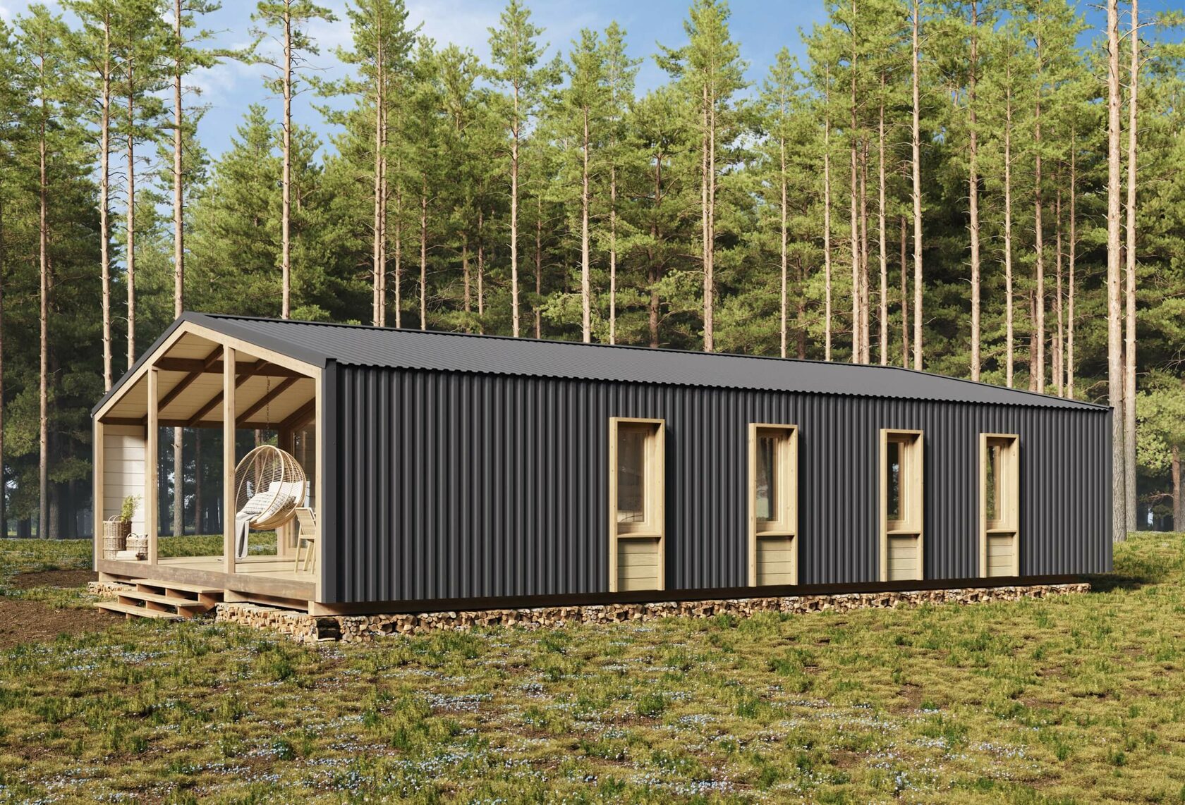 Зимний каркасный дом проекты msk fl haus