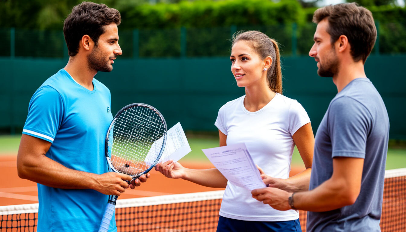 Как правильно играть в большой теннис