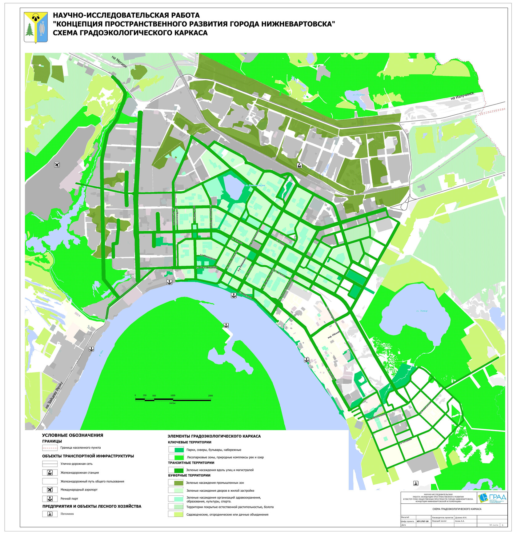 Концепция пространственного развития Нижневартовска