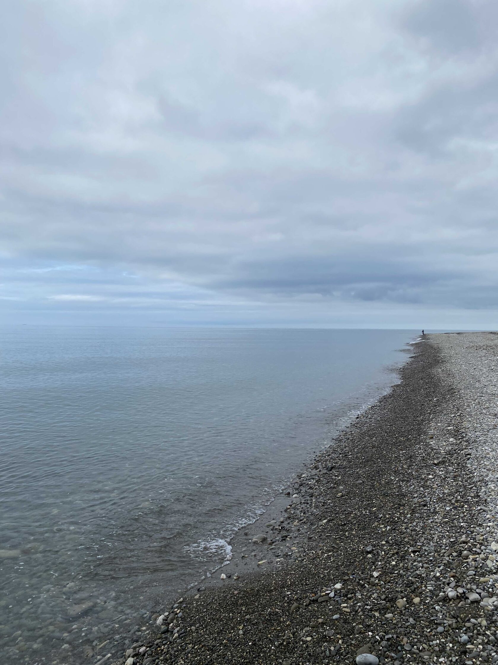 Чистое побережье Черного моря