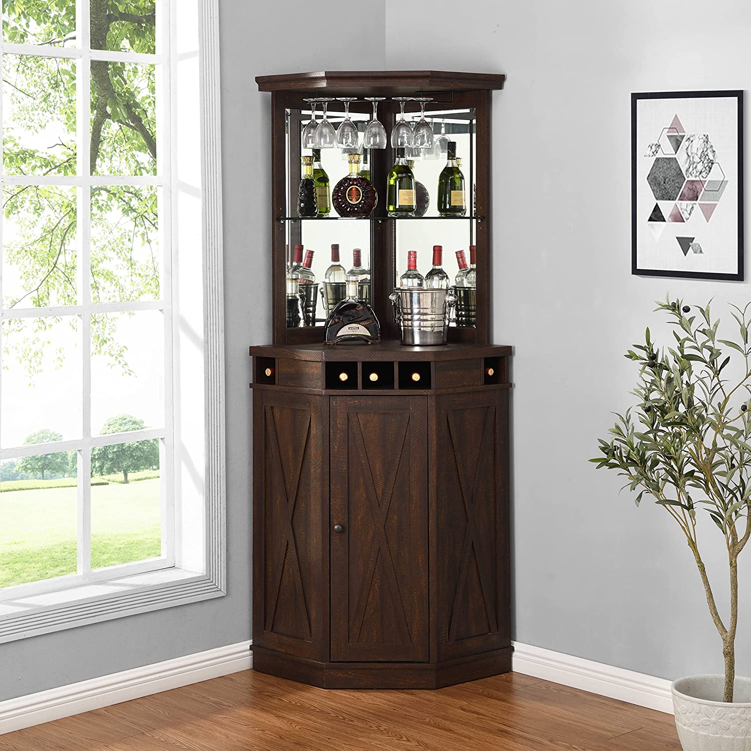 the-best-corner-coffee-bar-cabinets-for-home