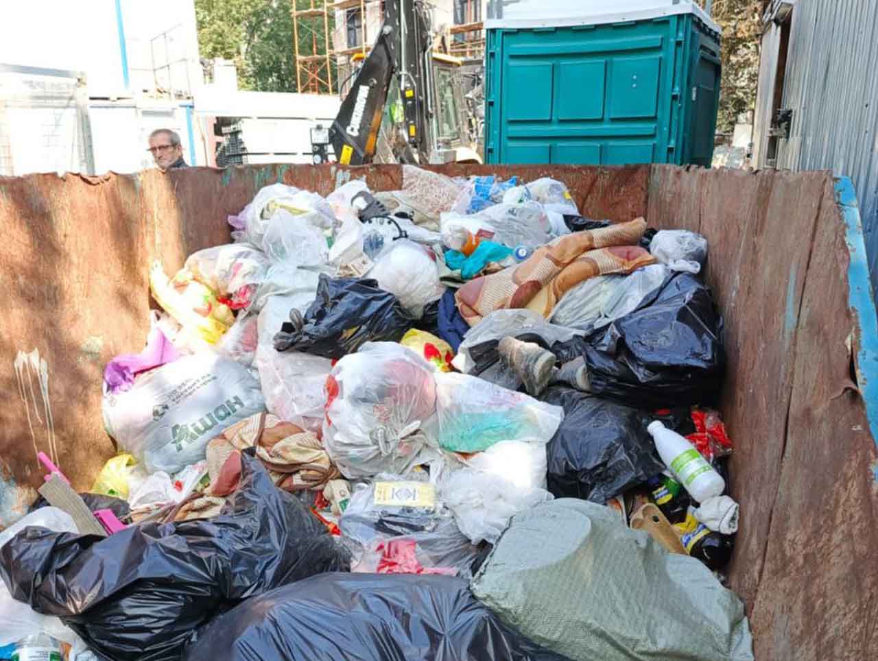 Контейнер для вывоза пищевых отходов в Москве