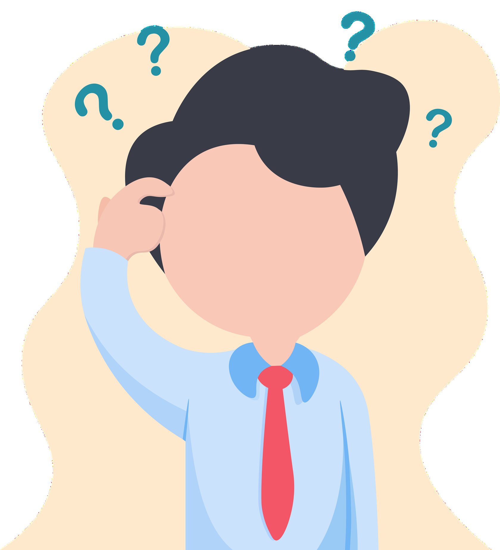 Person questions. Вопрос иллюстрация. Человек с вопросом. Человек с вопросом картинка. Человек в думках.