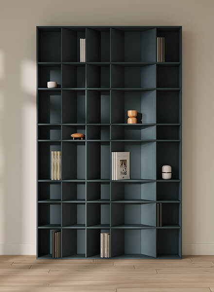 Стеллаж 45º из ЛДСП от Yaratam Design